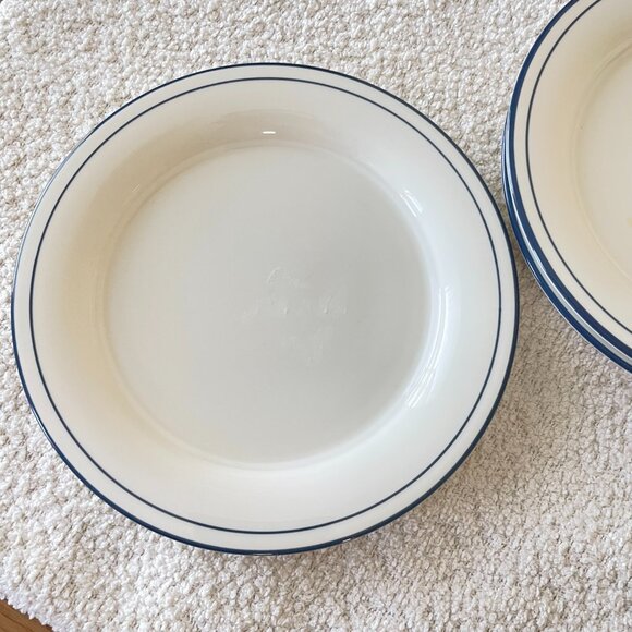 Lenox 6" “Poppies on Blue” Bread & Butter Plate, Set of 3 - Picture 1 of 5